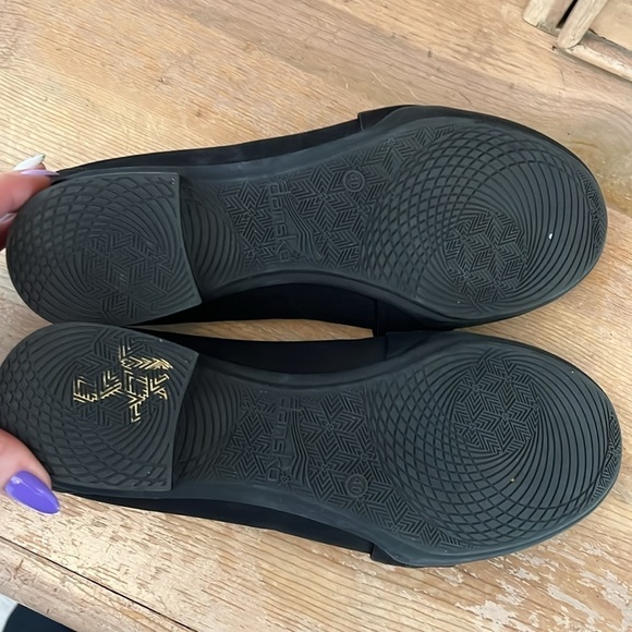 Dansko Karen Loafer Burnished Black Nubuck Leather Bow Ruching Size EU 40 9.5-10 - Picture 8 of 11